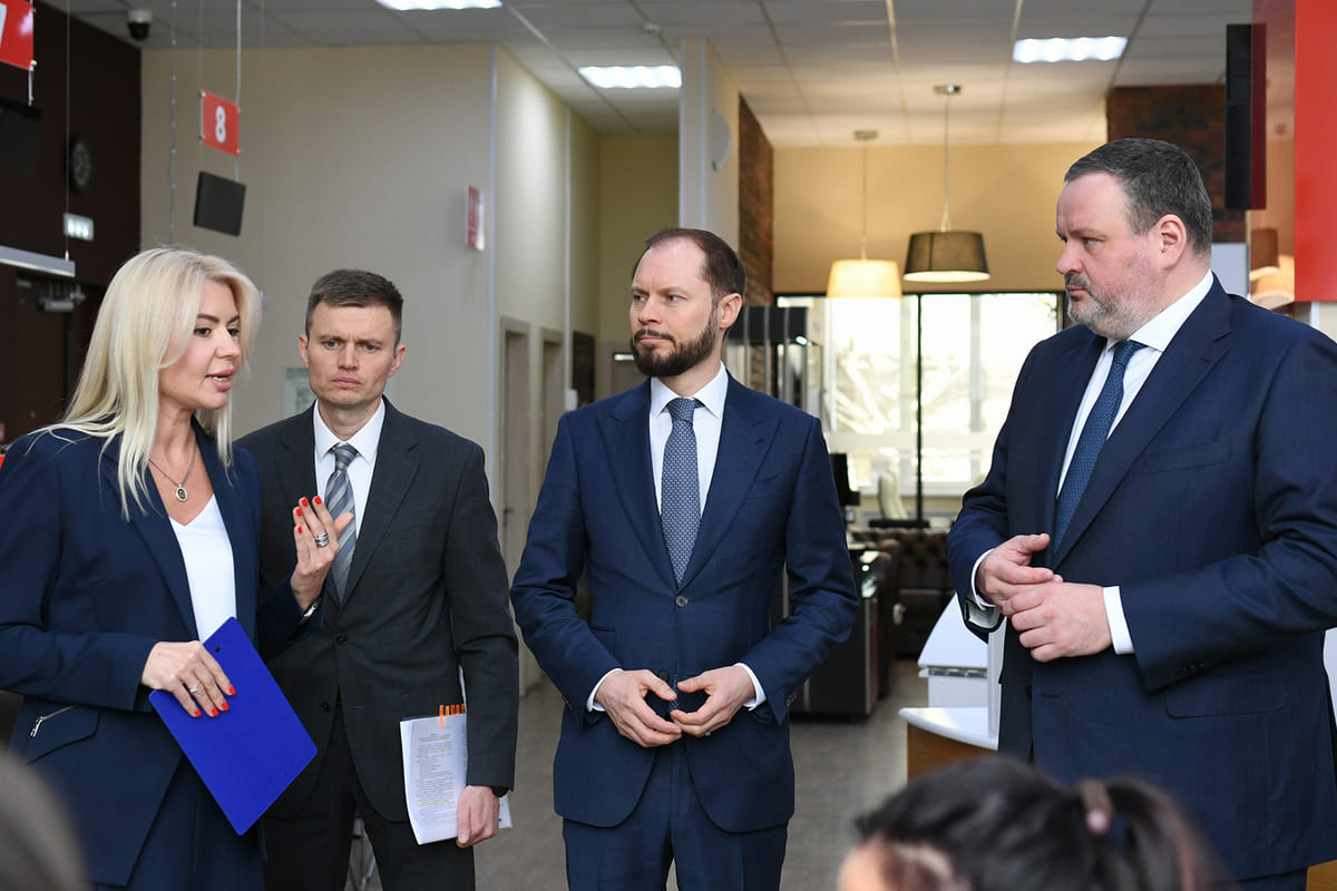 Антон Котяков посетил с рабочим визитом Тверскую область